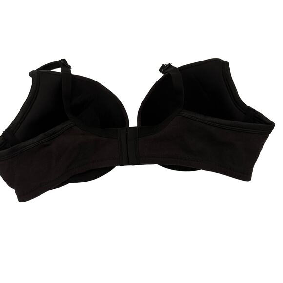 Cacique Black Cotton Boost Plunge Size 40C - Picture 5 of 6